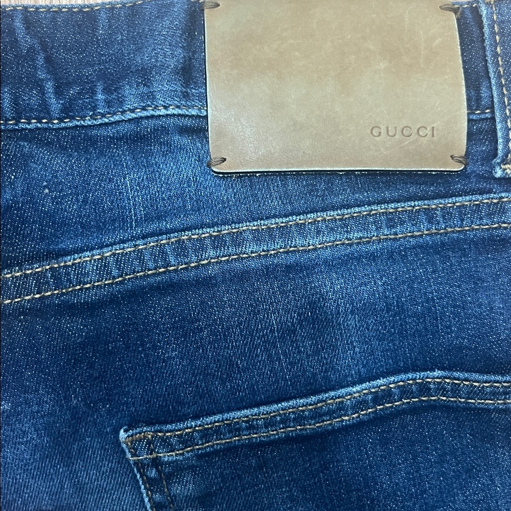 Gucci Indigo Denim Jeans